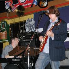 Peter with former Rolling Stone, Mick Taylor, 2003